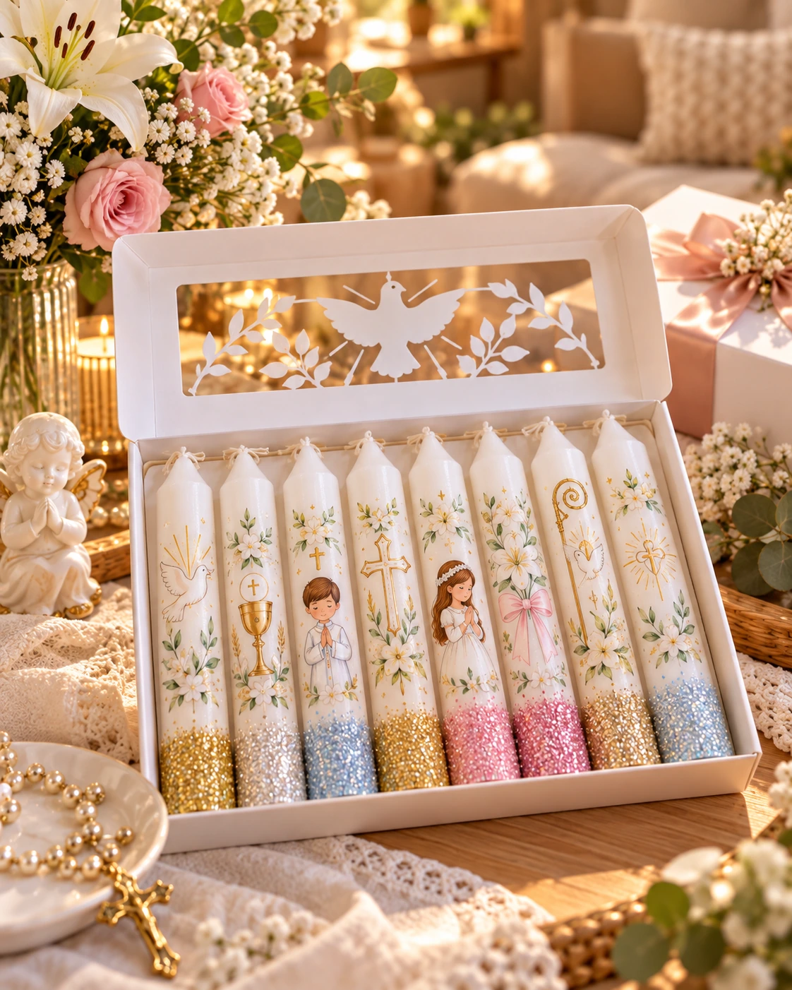 Candles — Baptisms · First Communion · Confirmation